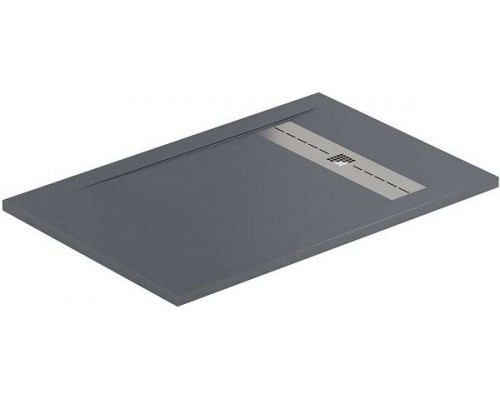 Allen Brau Infinity Душевой поддон 120x80x3h см, цвет: серый 8.21002-BGM