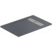 Allen Brau Infinity Душевой поддон 120x80x3h см, цвет: серый 8.21002-BGM
