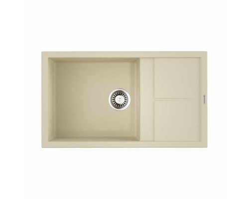 Мойка, OMOIKIRI, Sumi, шгв 860-500-220, отверстия для смесителя-6 промаркированных, цвет-ваниль