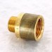 Переходник круглый НВ Viega 3/8" x 1/2" бронза