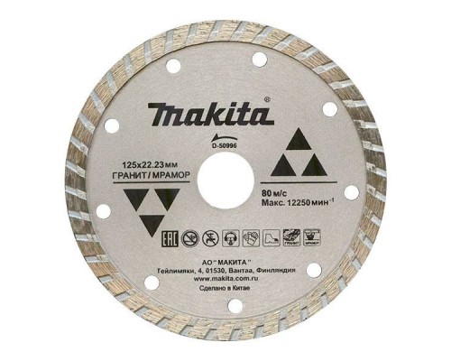 Алмазный диск Makita для гранита 180*22,23 мм (D-41713)