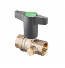 Кран шаровой, Oventrop, Optibal TW, DN 20, SiBr, ВР Rp 3/4 x Rp 3/4
