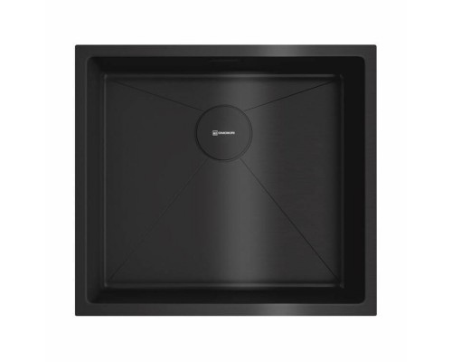 Мойка, OMOIKIRI, TAKI, шгв 440-490-200, отверстия для смесителя-отсутствуют, цвет-графит