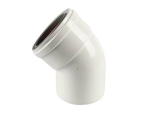 Отвод Baxi 45° d=80 для труб с изоляцией