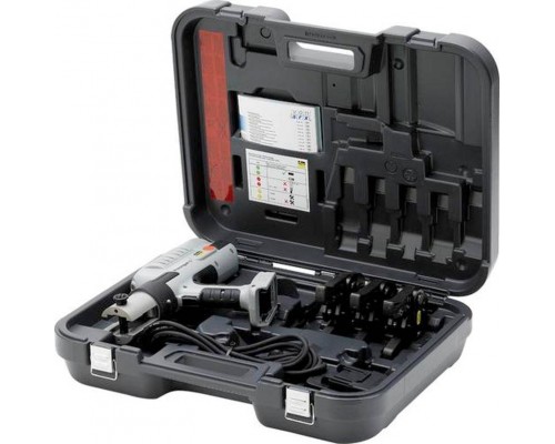 Пресс-устройство Press Gun 5 VIEGA сетевое c насадками 15, 22, 28мм в чемодане
