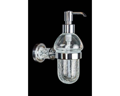 Boheme Murano Cristal Дозатор подвесной, цвет: хром 10912-CRST-CH Boheme Murano Cristal Дозатор подвесной, цвет: хром 10912-CRST-CH