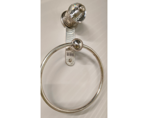 Полотенцедержатель, THG, Duomo Cristal, шгв 180-80-290, цвет-Antique Silver