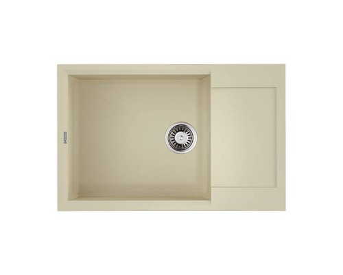 Omoikiri Sakaime 78-LB-BE Кухонная мойка Tetogranit 78x50 см, цвет: ваниль 4993901