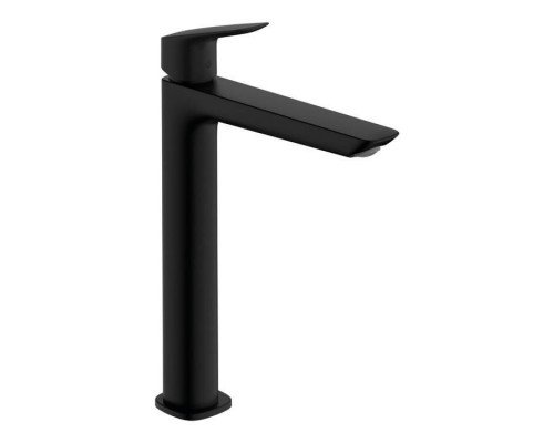 Смеситель для раковины, Hansgrohe, Logis, цвет-черный матовый