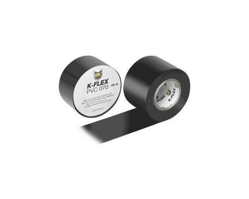 Лента PVC AT 070 ПВХ 38мм х 25м самокл черн K-flex 850CG020001