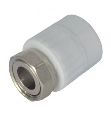 Муфта PP-R бел комб Дн20х1/2" нак/г VALFEX 10139020