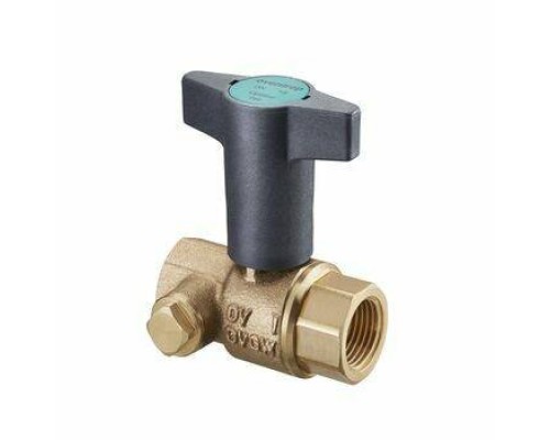 Шаровой кран Optibal TW Ду 32 мм, Rp1 1/4xRp1 1/4, PN10, бронза