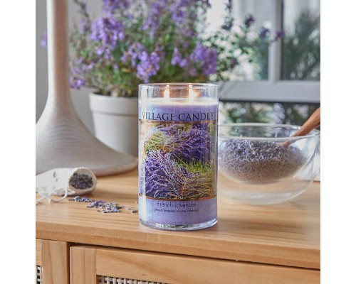 Декоративная свеча Village Candle Французская лаванда (538 грамм)