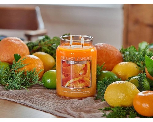Декоративная свеча Village Candle Цитрусовый микс (602 грамма)