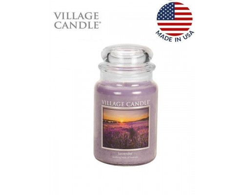 Декоративная свеча Village Candle Лаванда (602 грамма)