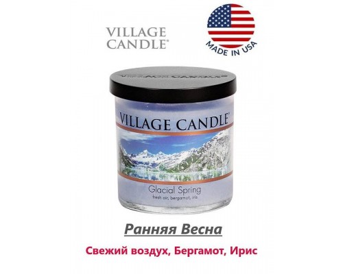 Декоративная свеча Village Candle Ранняя Весна (213 грамм)