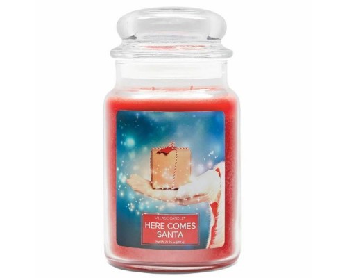 Декоративная свеча Village Candle Санта Клаус (602 грамма)