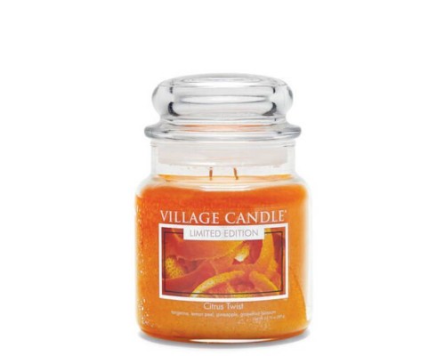 Декоративная свеча Village Candle Цитрусовый микс (389 грамм) Декоративная свеча Village Candle Цитрусовый микс (389 грамм)