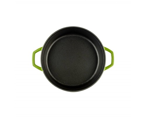 Неглубокая кастрюля HS Y KT 28 GREEN