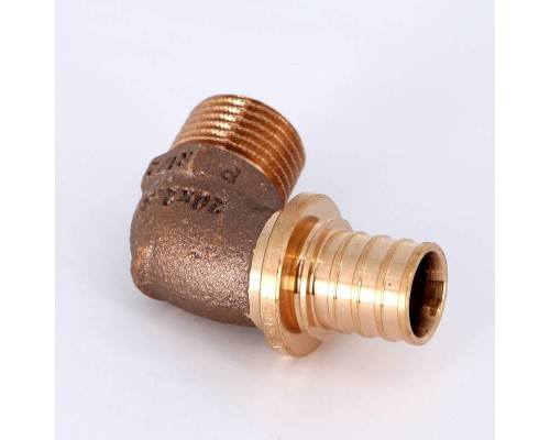 Угол надвижной Н бронза REHAU 20х1/2" RX+