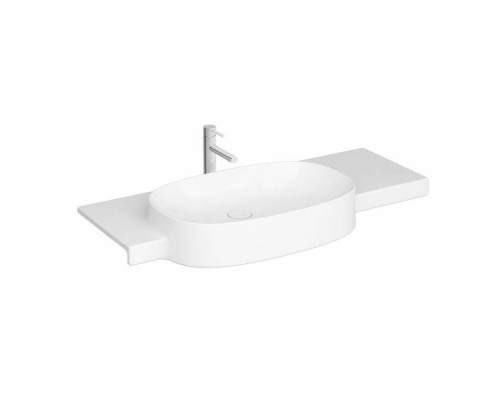 Раковина, Vitra, Voyage, шгв 1000-485-115, отверстия для смесителя-1, VitrA Clean, цвет-белый