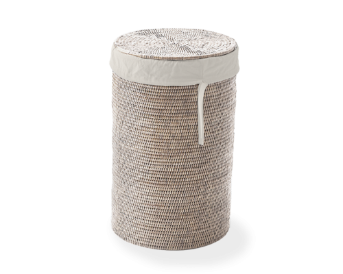 Корзина для белья, Decor Walther, BASKET, WB SMALL, шгв 340-340-550, цвет-ротанг светлый (Rattan hell) Корзина для белья, Decor Walther, BASKET, WB SMALL, шгв 340-340-550, цвет-ротанг светлый (Rattan hell)