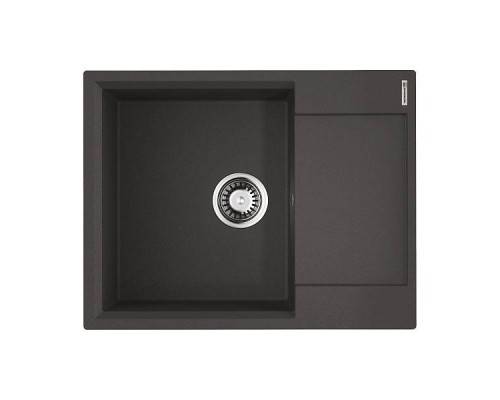 Omoikiri Daisen 65-BL Кухонная мойка Artgranit 65x51 см, цвет: черный 4993684 Omoikiri Daisen 65-BL Кухонная мойка Artgranit 65x51 см, цвет: черный 4993684