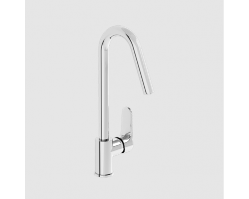 Смеситель для раковины, Vitra, Root Round, цвет-хром