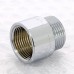Удлинитель НВ хромированный UNI-FITT 3/4"x20мм