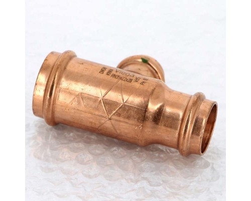 Тройник пресс медь Profipress VIEGA 35x22x28