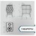 Печь-камин отопительно-варочная «Бахта»