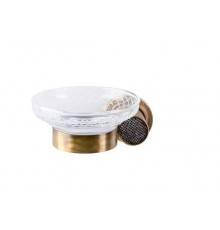 Boheme Royal Cristal Мыльница круглая подвесная, цвет: bronze 10923-BR-B