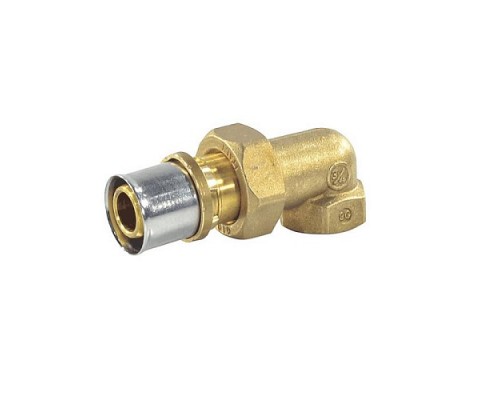 Угольник МП/PE-X пресс лат Дн26х3/4"х90гр ВР разъем Giacomini RM19Y049 Угольник МП/PE-X пресс лат Дн26х3/4"х90гр ВР разъем Giacomini RM19Y049