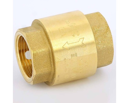 Клапан обратный пружинный YACHT с пластиковым затвором TIEMME 3/4" Клапан обратный пружинный YACHT с пластиковым затвором TIEMME 3/4"