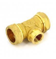 Тройник обжим-В TIEMME 28х1/2"х28