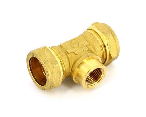Тройник обжим-В TIEMME 28х1/2"х28