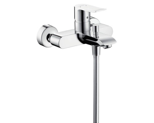 Смеситель для ванны HansGrohe HG Metris однорычажный ВМ ½’ хром