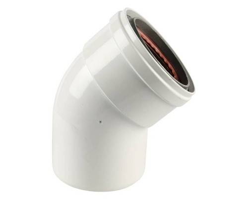 Отвод Baxi 45° d=80 для труб с изоляцией