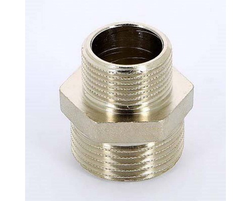Ниппель Н никелированный UNI-FITT 1"1/2x1" Ниппель Н никелированный UNI-FITT 1"1/2x1"