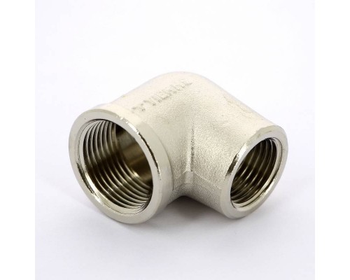 Угол В никелированный TIEMME 3/4"x1/2"
