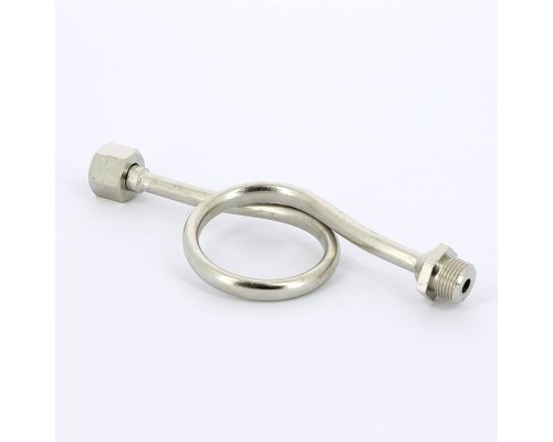 Трубка демпферная для манометра, с накидной гайкой EMMETI 3/8"