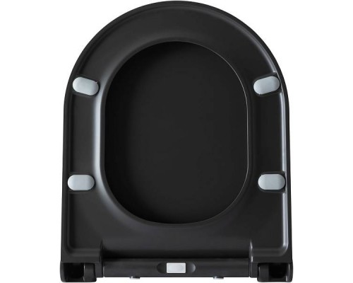 Allen Brau Priority Крышка-сиденье для унитаза 36x44x4,5h см, цвет: черный 4.31004.AN