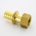 Муфта аксиальная-В Uni-Fitt 20 x 1/2" с накидной гайкой плоской прокладкой