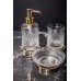 Boheme Murano Cristal Дозатор настольный, цвет: золото 10228