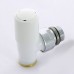 Вентиль ручной Carlo Poletti New-Smart угловой НН 1/2" х М24 х 19 цвет белый