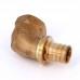 Угол надвижной В бронзовый REHAU 20х1/2" RX+