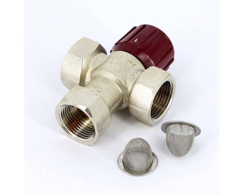 Термосмеситель AQUAMIX WATTS Ind 61C для ГВС 1"В диапазон регулирования 32-50˚C