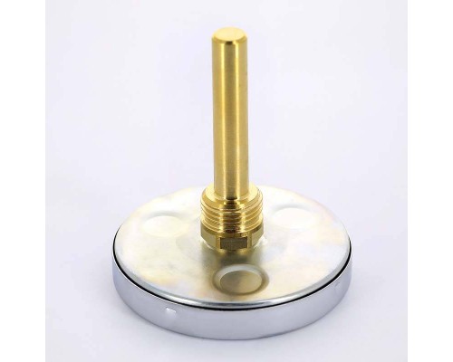 Термометр биметаллический F+R801 WATTS Ind 80мм 120°C гильза 75мм