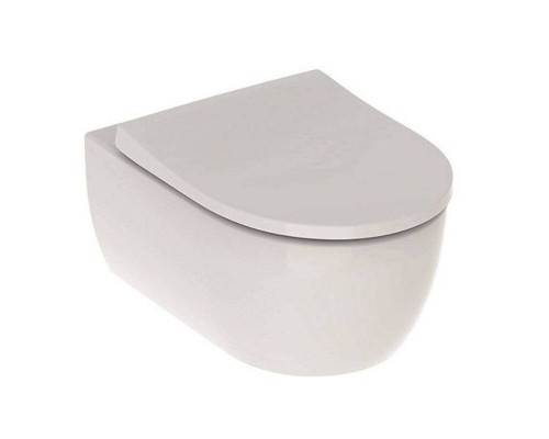 Унитаз подвесной Geberit iCon безободковый Rimfree®, 4,5/6 л, 49х35,5 см