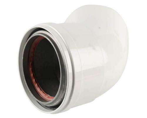 Отвод Baxi 45° d=80 для труб с изоляцией